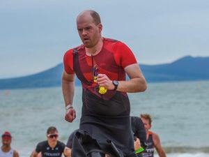 Supporting image for story: Stafford runner racing three triathlons for charity