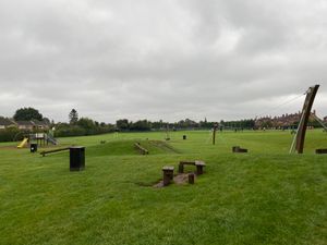 The Crown Meadow after the clean-up exercise on Saturday