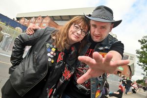 
  Lucy Walker and Michael Cochrane from Kirriemuir.