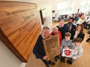 Supporting image for story: 'With hard work and determination, you can build your future right here in Sandwell' - Blackheath England and Aston Villa legend Tommy Smart remembered with plaque