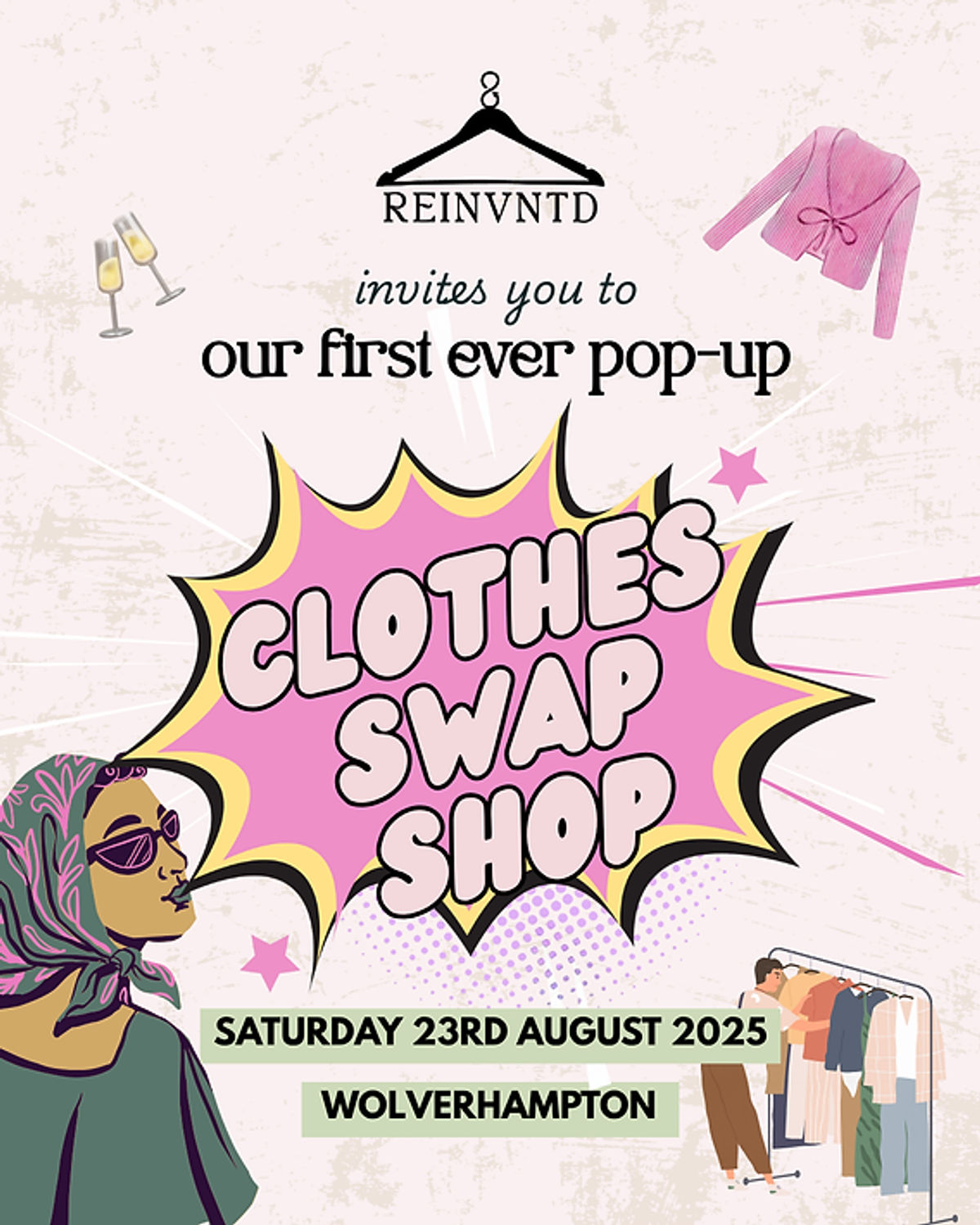Give your clothes a second life at clothes swap shop