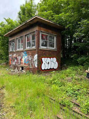 Signal box outside