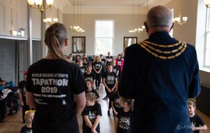 The tapathon event. Credit: G17 Photography