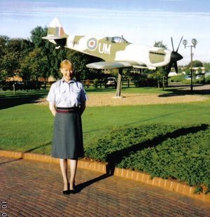 Shortly after transition at RAF Cranwell in 2000