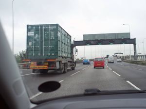 Supporting image for story: More than a third of drivers nervous when overtaking lorries – survey