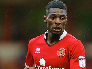 Supporting image for story: Jon Whitney puts Walsall arm around Amadou Bakayoko