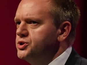 Nick Thomas-Symonds at the Labour Party conference in Brighton