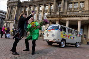 Launch pictures of Pepperland in Victoria Square, Birmingham. Pictures by Joe Bailey, Fivesixphotography