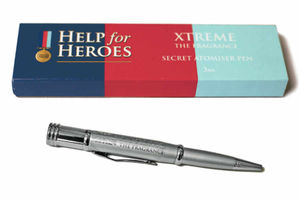 Secret Atomiser Pen from Help for Heroes