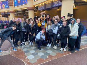 Supporting image for story: Stagecoach students go ‘Behind the Magic’ at Disneyland Paris