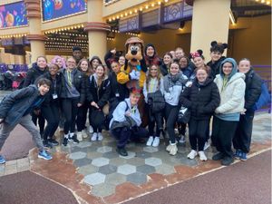 Supporting image for story: Stagecoach students go ‘Behind the Magic’ at Disneyland Paris