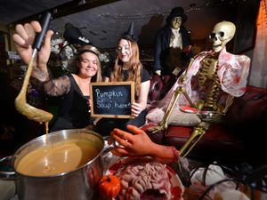 Supporting image for story: Ghostly butler helps tearoom in Bridgnorth serve up a Halloween treat