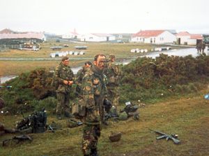 Supporting image for story: The Falklands 40 years on: Colonel H’s last stand on Goose Green
