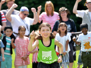 Supporting image for story: Wolverhampton youngster Lily completes marathon fundraiser 