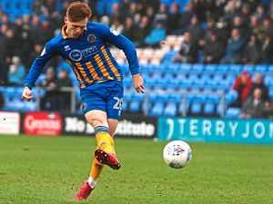 Supporting image for story: Jon Nolan keen to make amends with crucial Shrewsbury goals