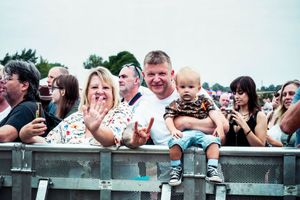 People of all ages enjoying Penkridge Open Air Festival - Photograph Jodie Cunningham