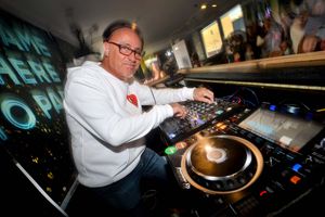 Stafford-born Mark Archer provided the tunes for the event