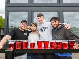 Hednesford fans celebrate promotion 