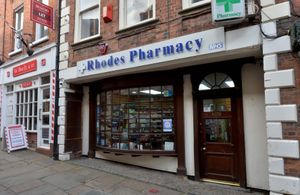 Several boxes of medication were stolen from Rhodes Pharmacy 