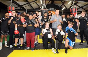 Tyson Fury's father John Fury opens the new Community and Wellbeing Hub in Walsall. Photo: Lisa Bedi Photography