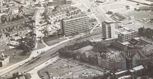 Wolverhampton School of Art pictured in 1974, for years after it opened