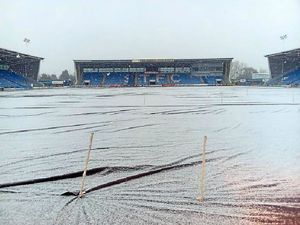 Shrewsbury’s game was off. Picture: Adam Lawrence Maxwell Amenity.
