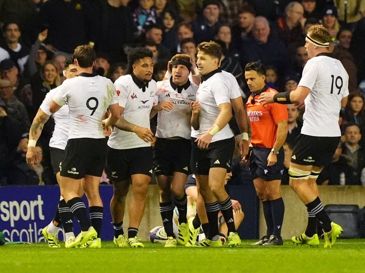 Scotland fightback not enough as New Zealand run out winners at Murrayfield