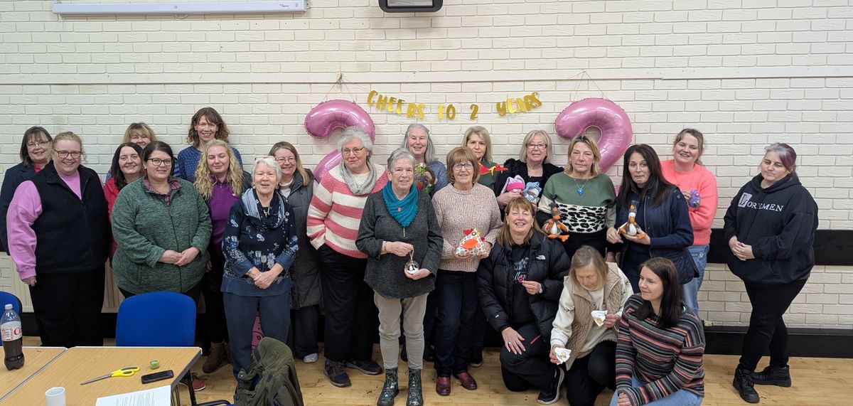 Local craft group celebrates two years of creativity and community