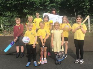 Supporting image for story: Primary school pupils sports challenge raises cash for Acorns Hospice