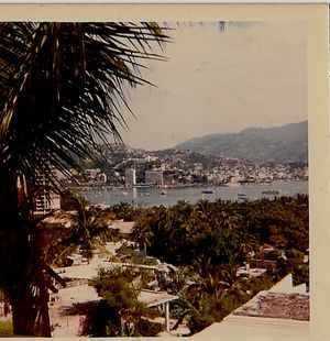 Pat was mesmerised by Acapulco