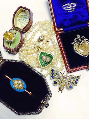A selection of the jewellery that was sold