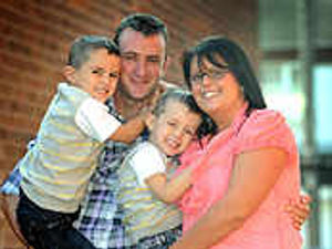 Supporting image for story: Hero is home from war zone