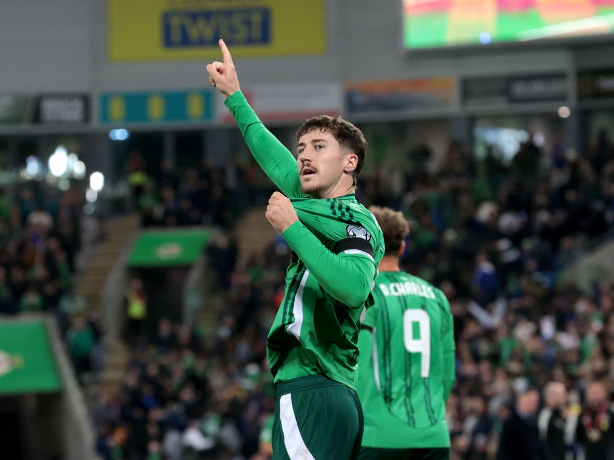 Trai Hume nets first Northern Ireland goal in WC qualifying win over Slovakia