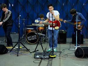 Supporting image for story: Shropshire's Next Big Thing winners Arcade Parade release video