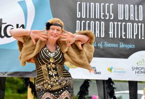 The Charleston world record attempt in Shrewsbury Quarry 