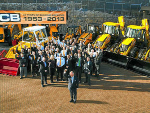 Supporting image for story: JCB celebrates six decades of machine invented by founder