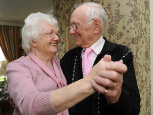 Supporting image for story: Dancing diamond couple: Secret is getting along