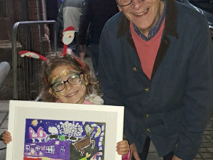 Supporting image for story: Festival of Lights colouring competition shines bright in Market Drayton