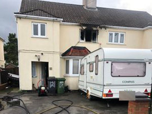 Supporting image for story: Firefighters tackle "severe" bedroom fire in Wolverhampton