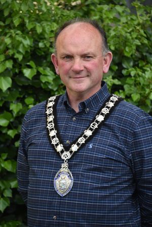 Rhayader Mayor for 2025/2026 Councillor Christian Walton
