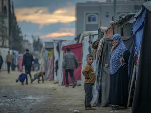 Supporting image for story: Israeli air strikes kill 28 in Gaza, including seven children – health officials