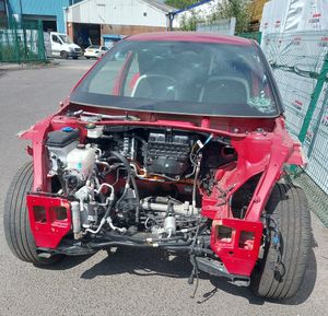The vehicle, which police suspect was stolen. Photo: Brierley Hill Police