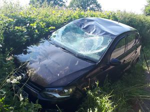 Supporting image for story: Cyclist taken to hospital after collision with car