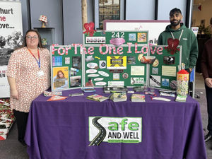 Sandwell Council's Sophie Lounds (Road Safety Education Officer), Jovan Sandhu (Trainee Technician) and Antony Knight (Trainee Technician)