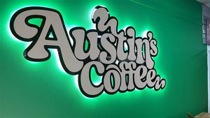 Our sign in full glory