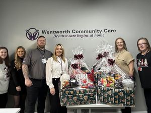 Supporting image for story: Brewood care company help make Christmas for needy people