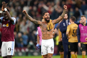 Douglas Luiz. Picture: Tim Goode/PA Wire.