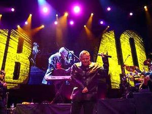 Supporting image for story: Red, red, whine for UB40 stars