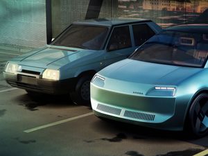 Supporting image for story: Skoda revives Favorit name for electric car concept