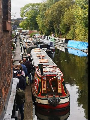 A previous Open Weekend at Stourbridge Canal